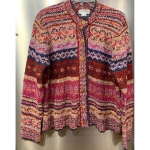 North Style chunky Knit Cardigan Sweater oversized cabincore Cottagecore